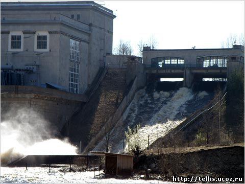 Нарвская ГЭС 2011 год