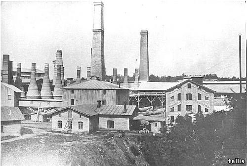 Завод в Кунда 1912г
